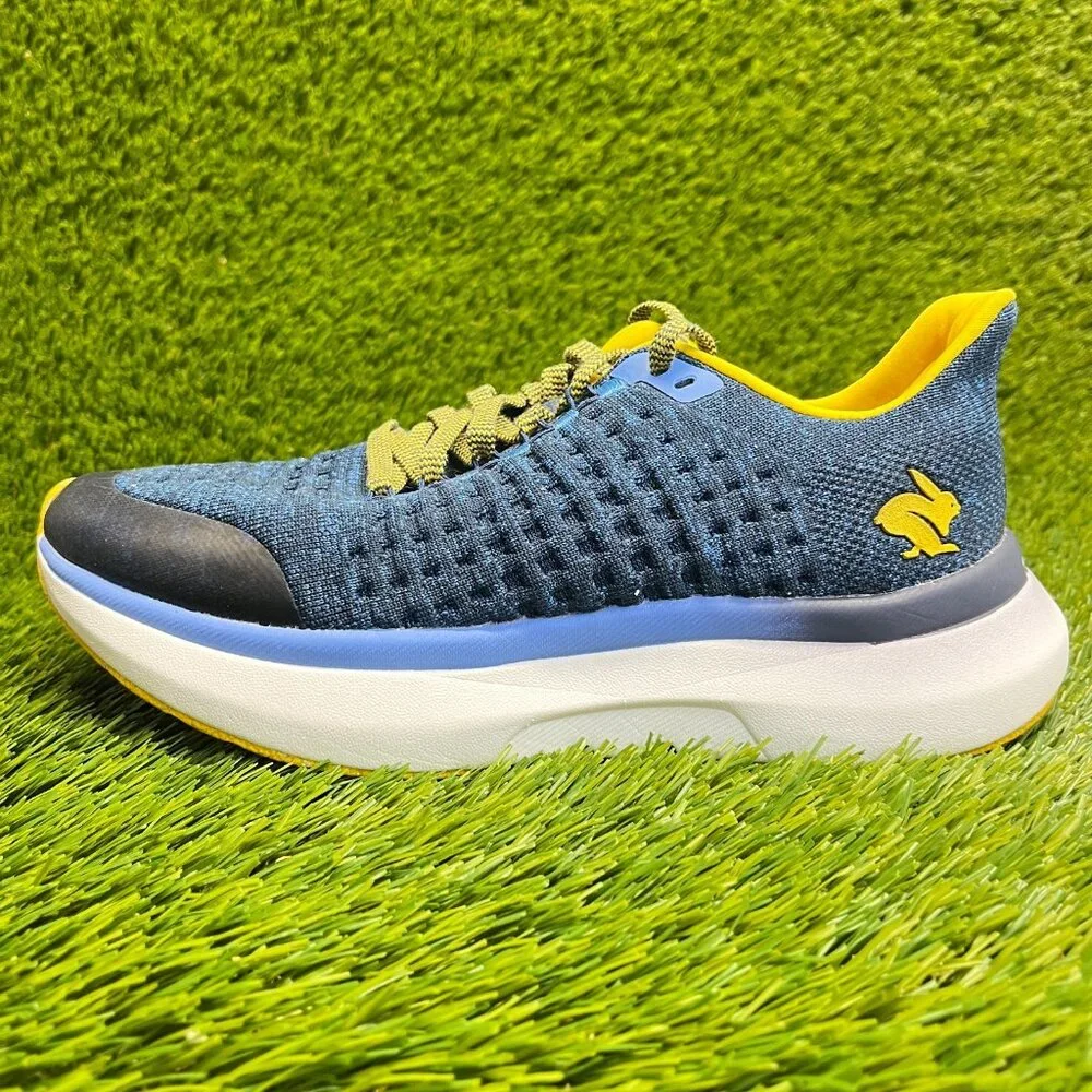 Rabbit Dream Chaser Womens Size 7.5 Blue Yellow Athletic Running Shoes Sneakers - Picture 3 of 10